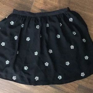 Girls sequined embellished skirt